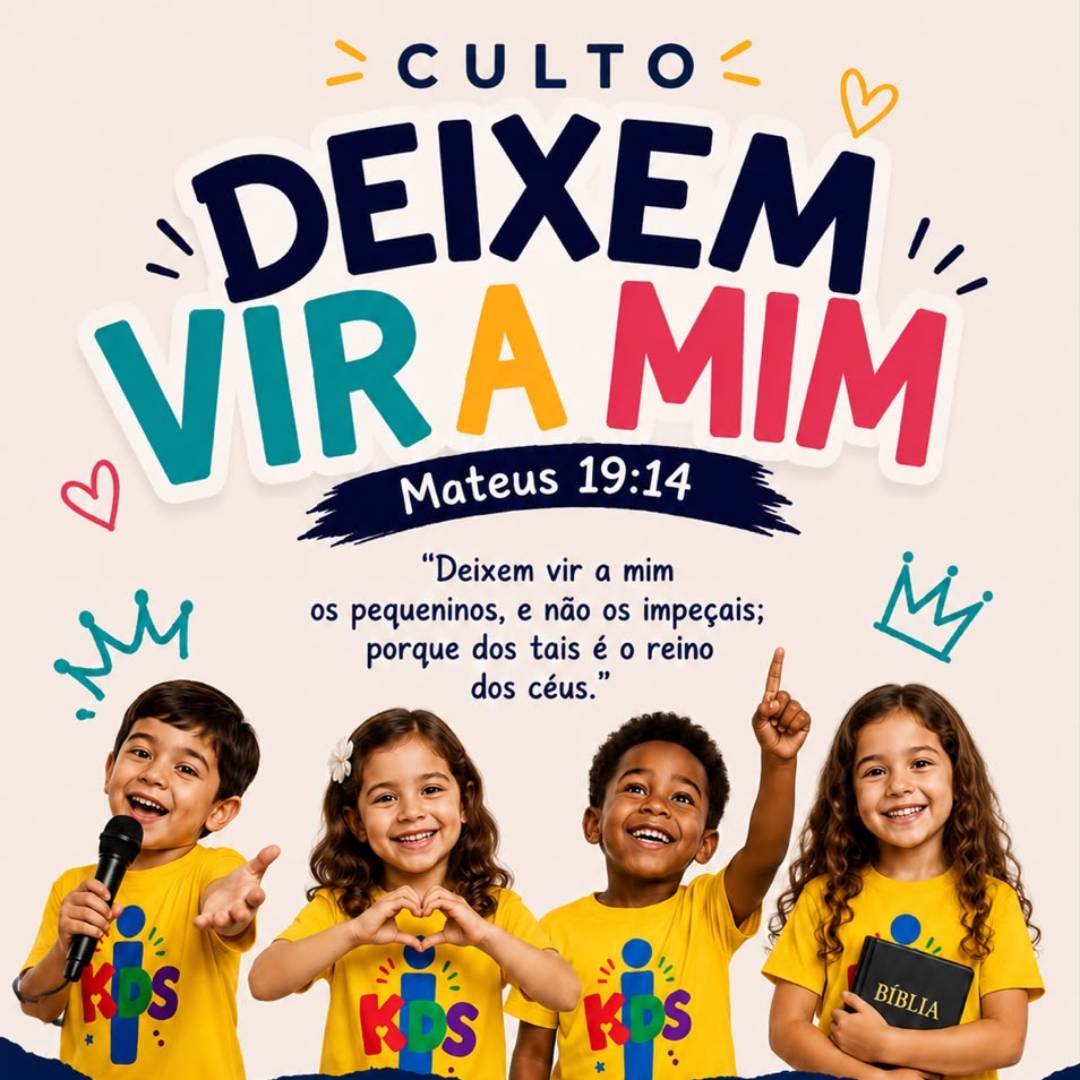 CULTO DEIXAI VIR A MIM