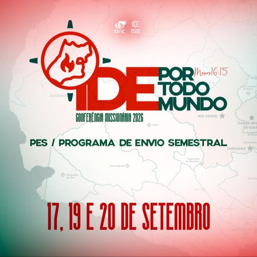 Inscrições abertas para a Conferência Missionária de Setembro/2026!